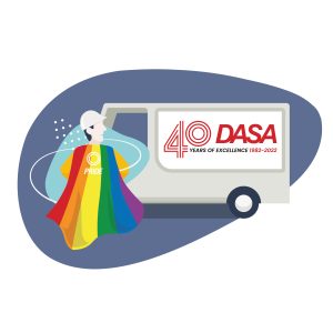 DASA Pride Logo