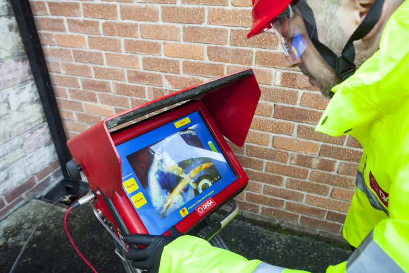 thermal imagery leak detection