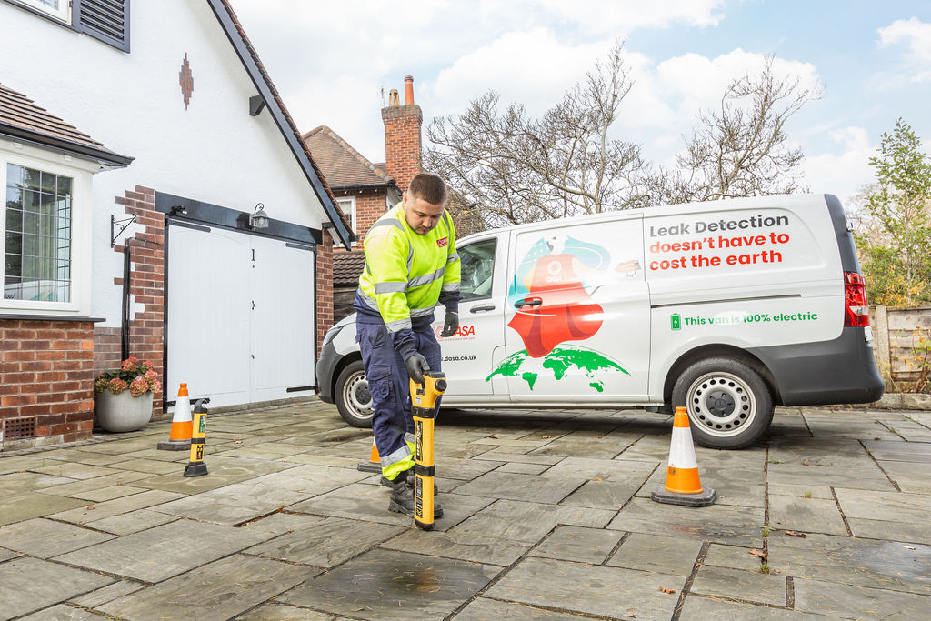 concrete slab leak detection