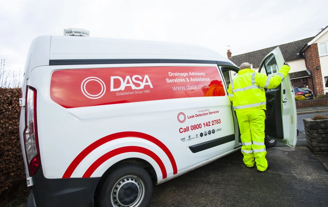 trough drain installation